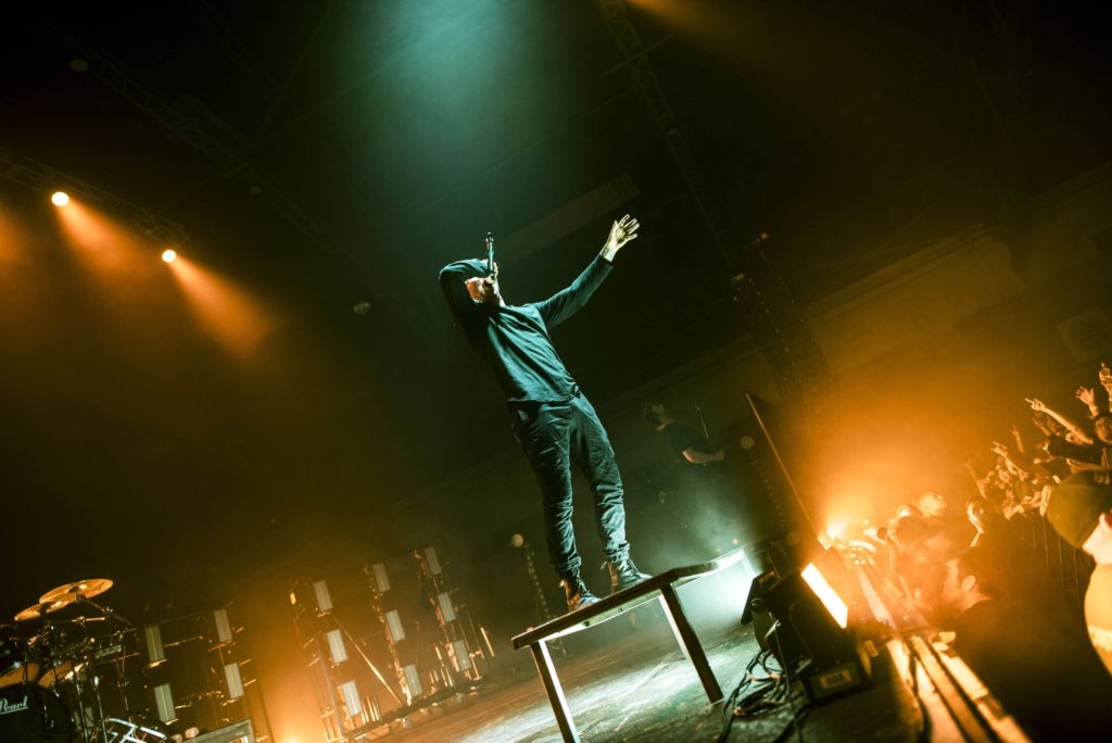 Parkway Drive at the Main Street Armory