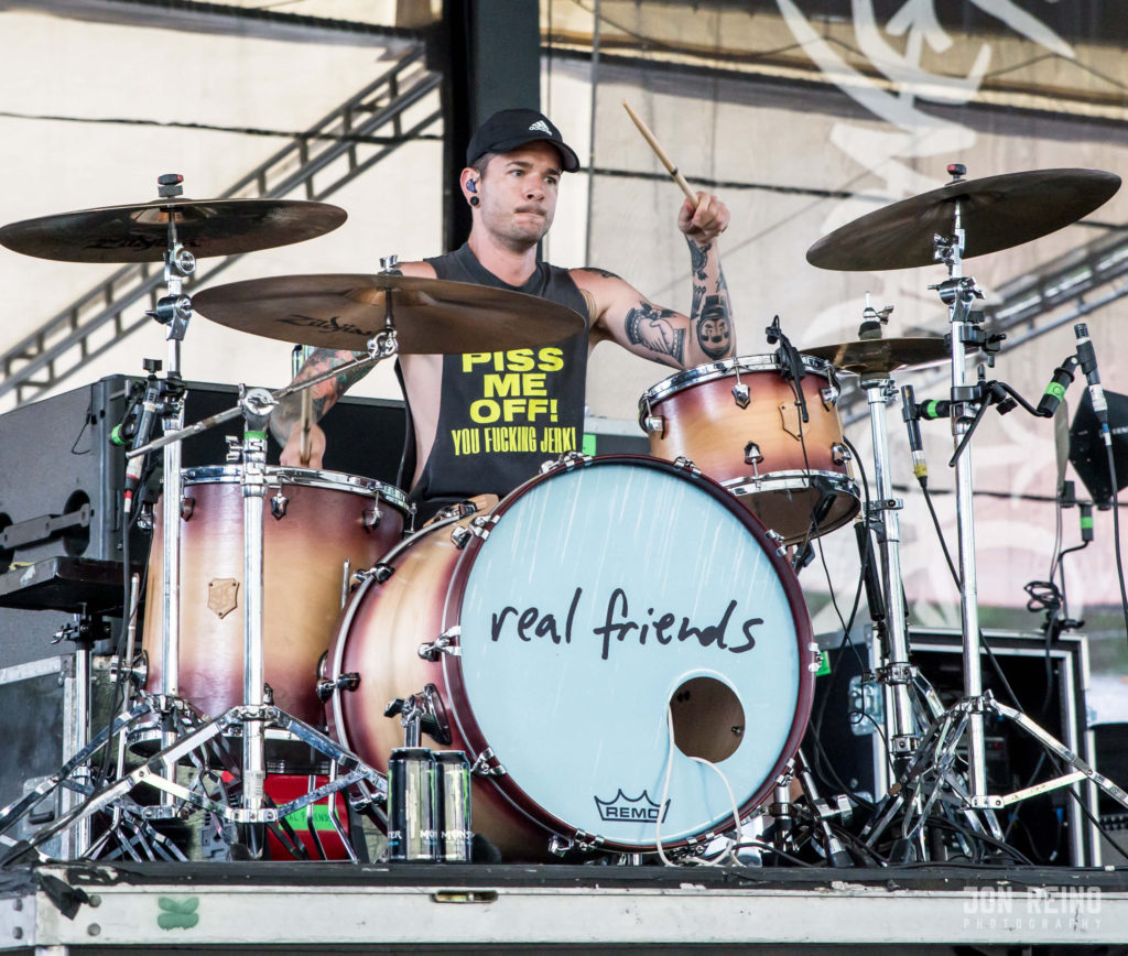 Real Friends at Vans Warped Tour 2018