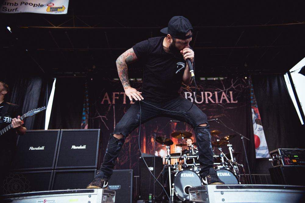 After the Burial at Vans Warped Tour 2017